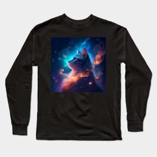 Celestial Felines Long Sleeve T-Shirt